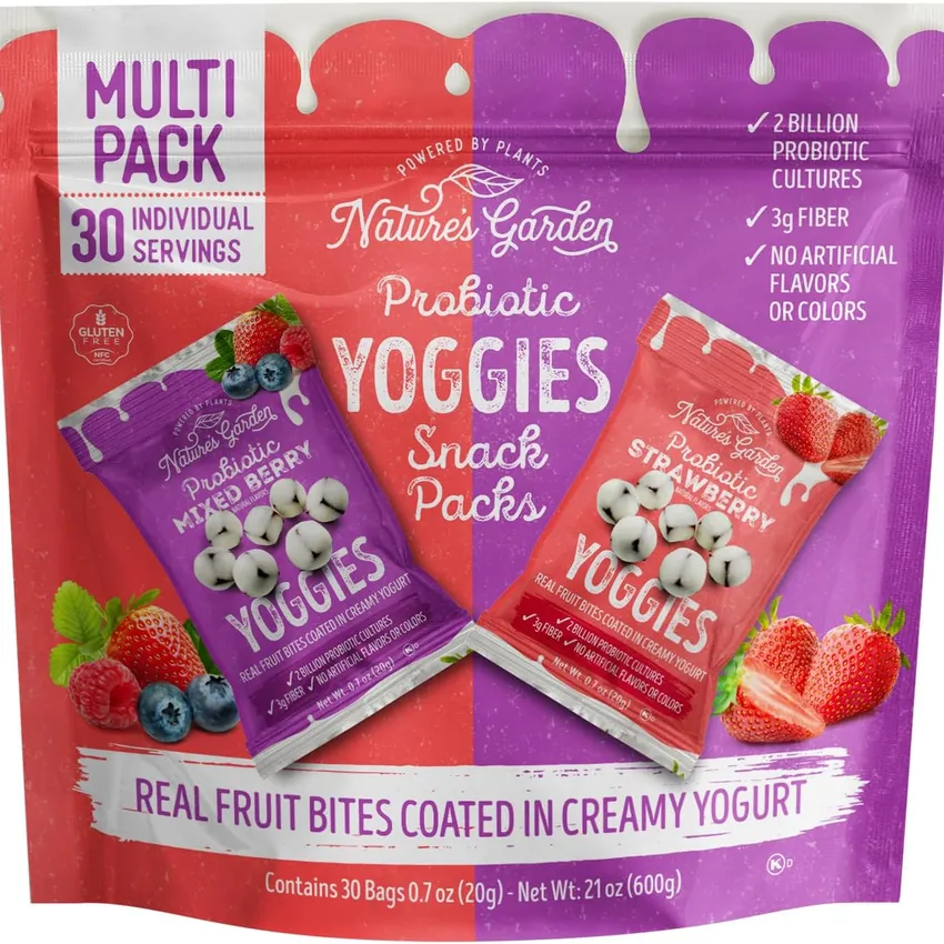Free Natures Garden Strawberry Yoggies Through Freeosk