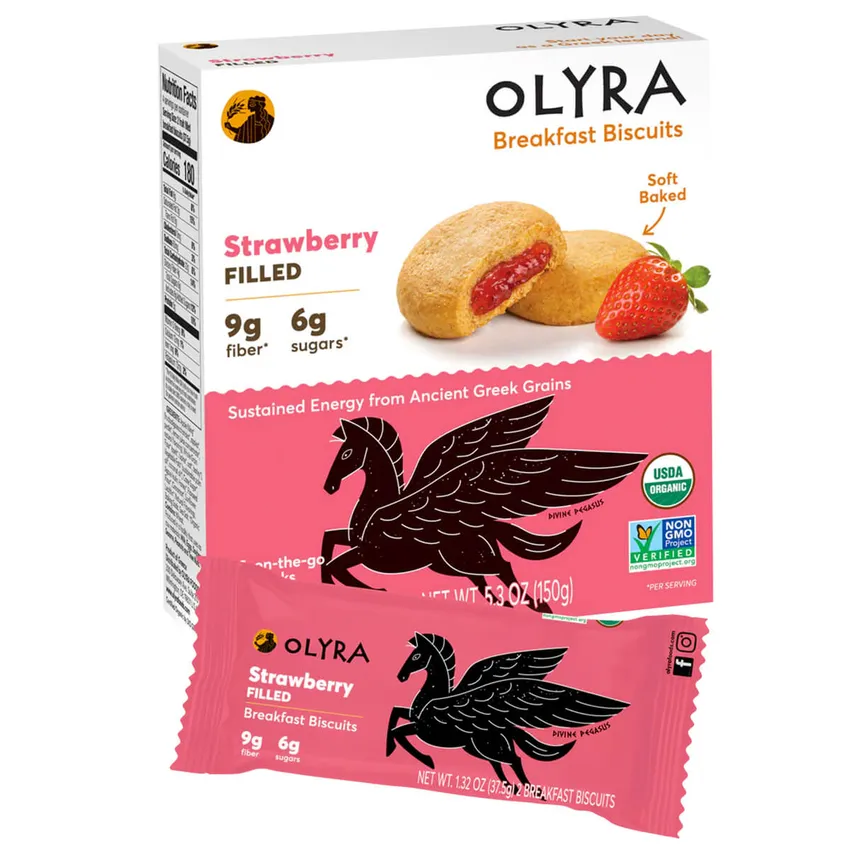 Free OLYRA Breakfast Biscuits Or Soft Baked Bites