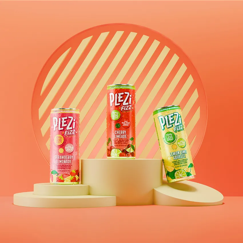 Free Plezi Fizz Can From Westock