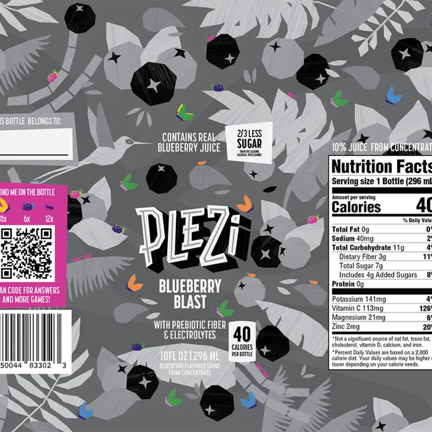 Free Plezi Fizz Cans Or Plezi Hydration Bottles