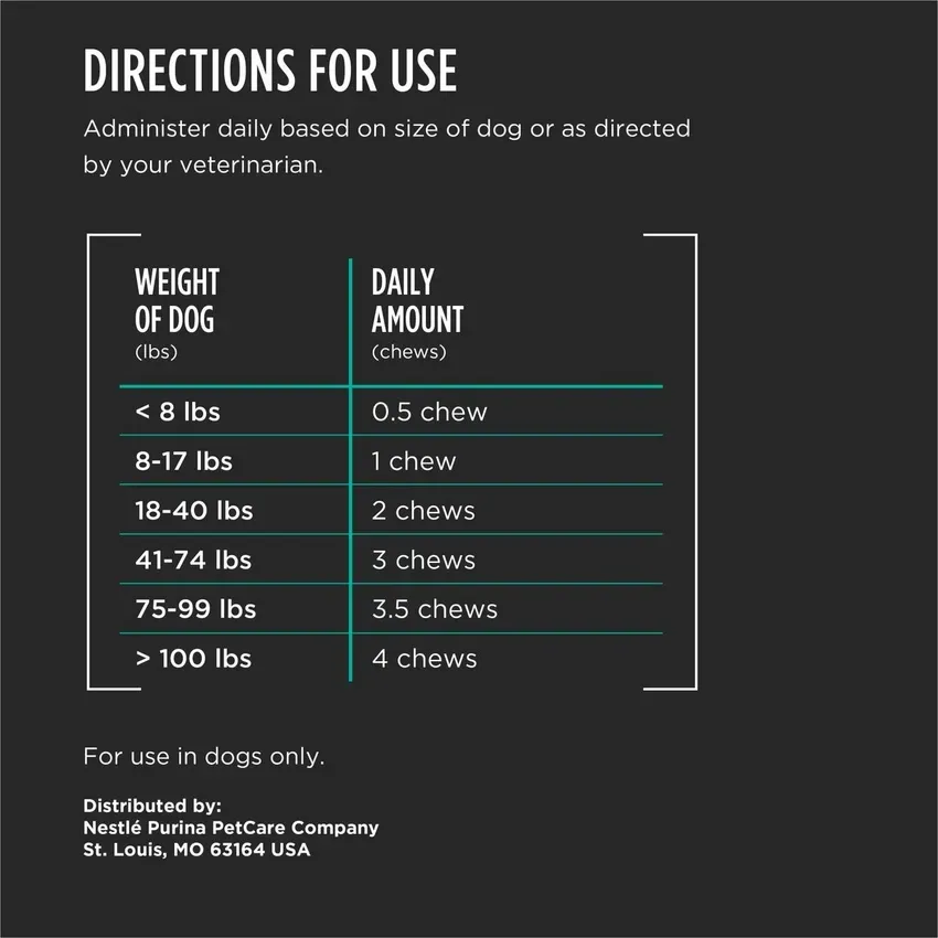 Free Purina Pro Plan Soft Chew Supplement For Dogs