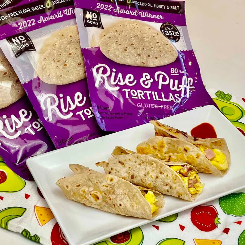 Free Rise & Puff Protein Tortillas