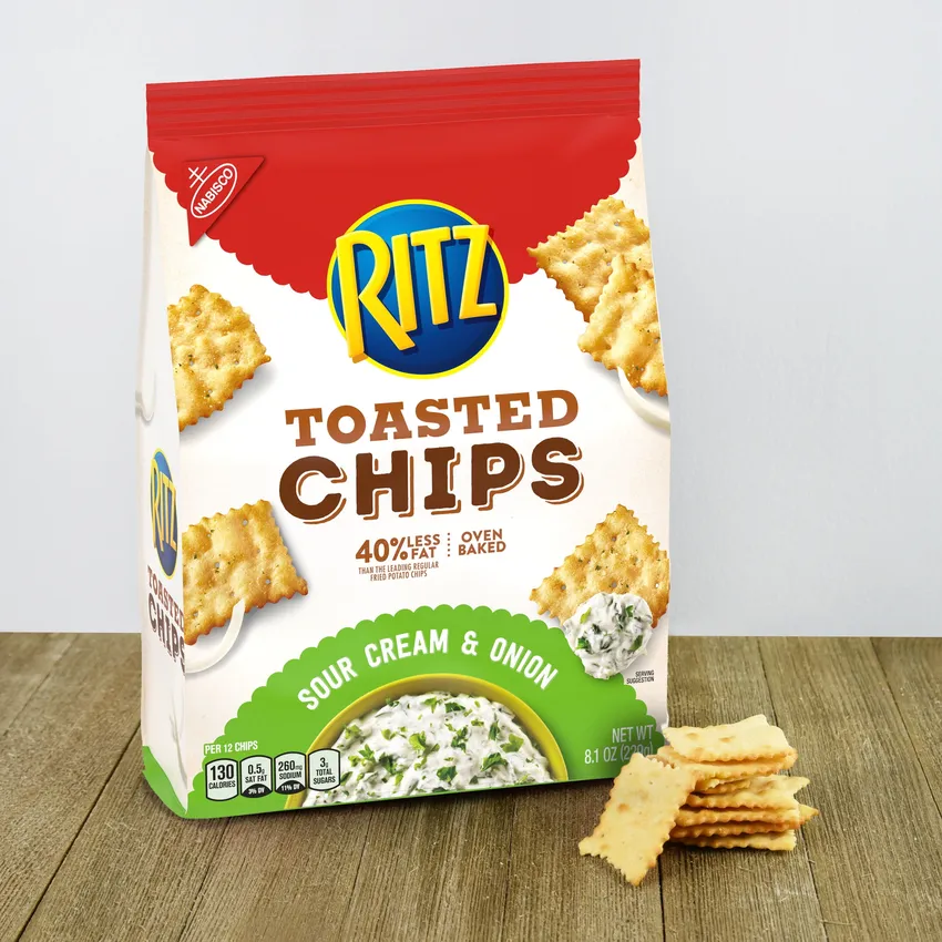 Free Ritz Toasted Chips Sour Cream & Onion Sample From Freeosk