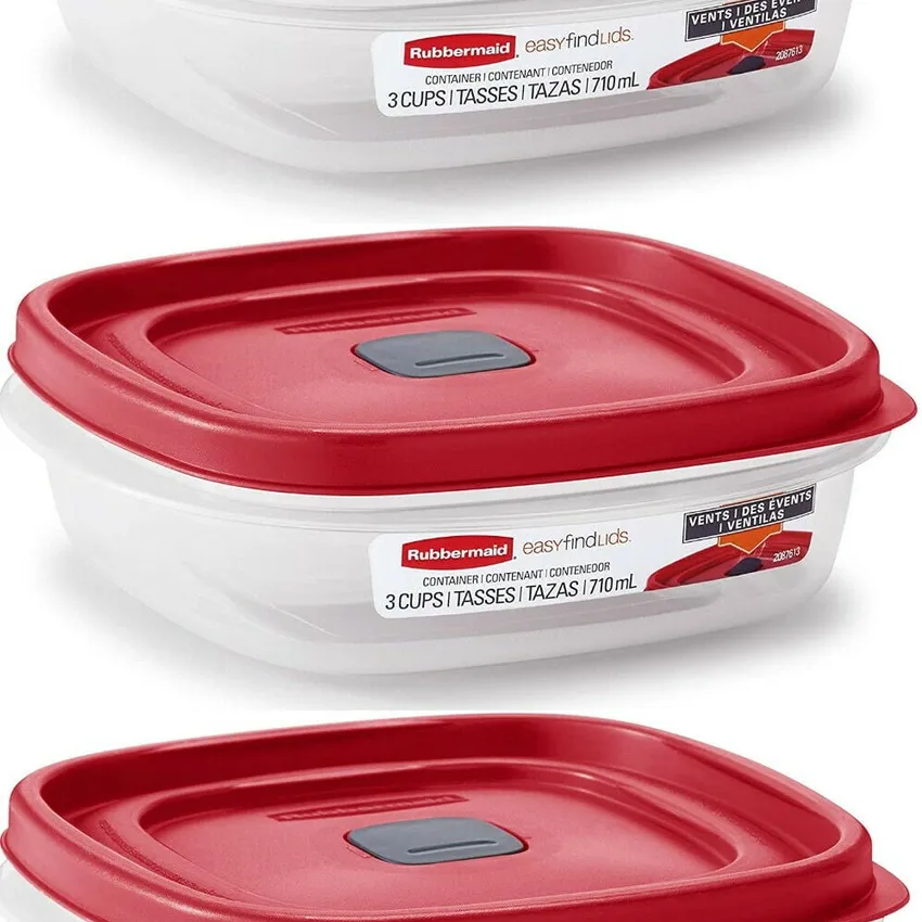 Free Rubbermaid 3-pack Food Storage Set
