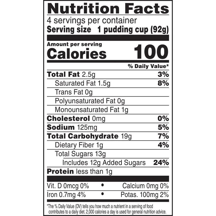 Free Senor Ricos Zero Sugar Rice Pudding