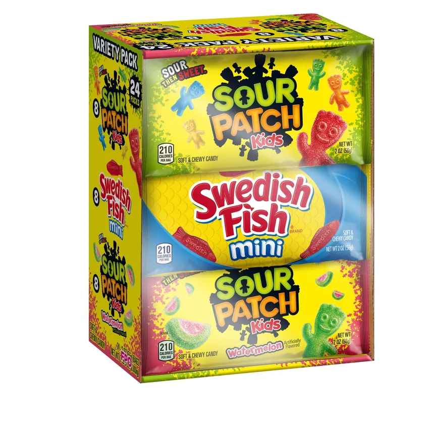 Free Sour Patch Kids & Swedish Fish Glow Ups Party