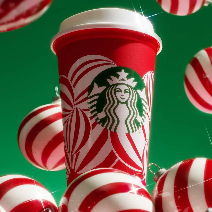 Free Starbucks Reusable Red Holiday Cup