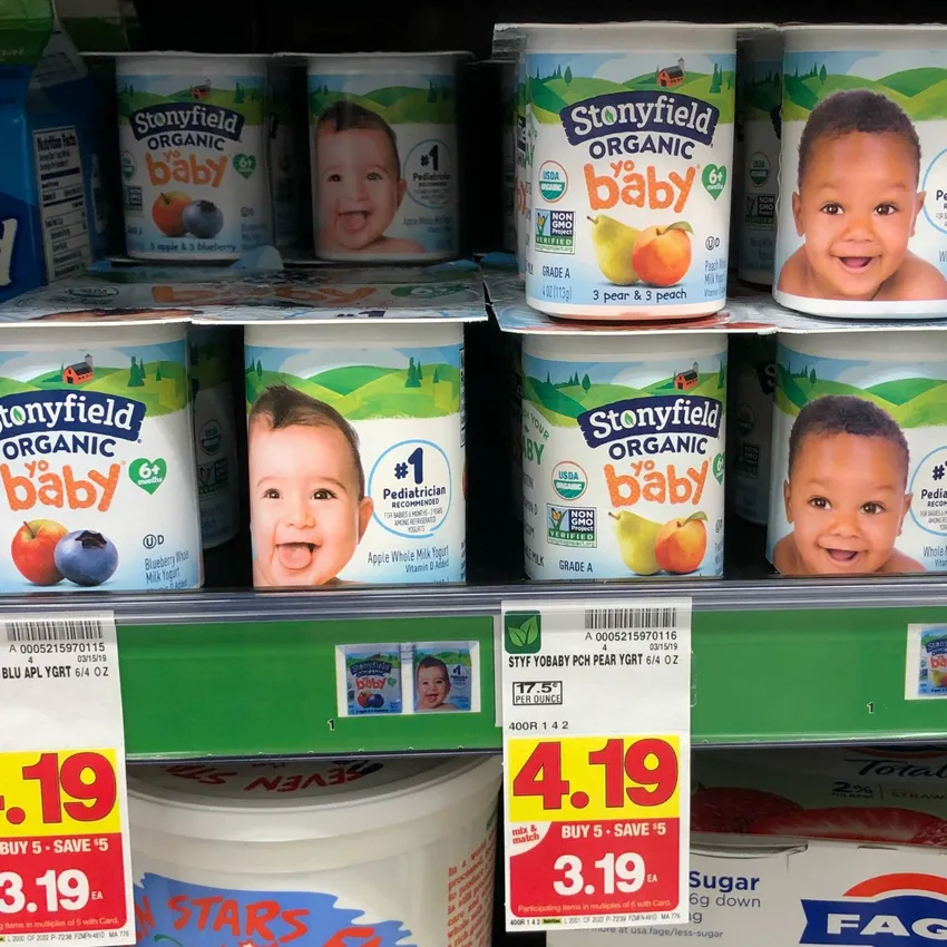 Free Stonyfield Yobaby Multipack Yogurt
