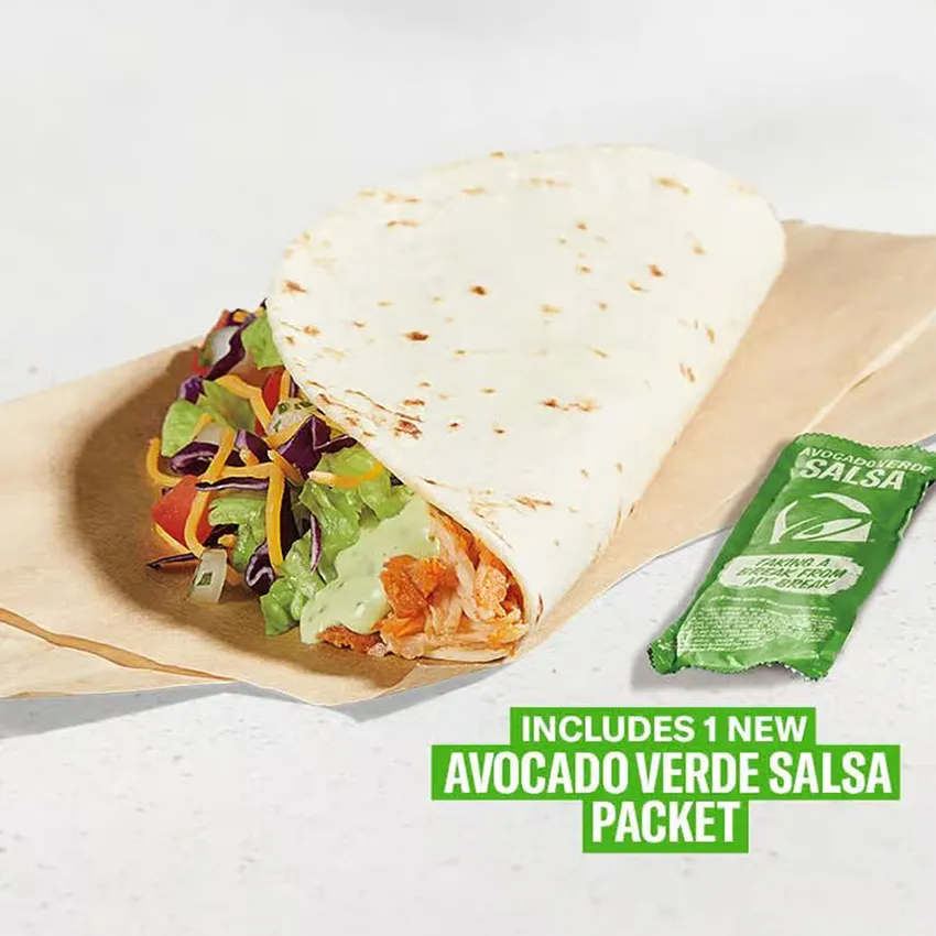 Free Taco Bell Cantina Chicken Soft Taco