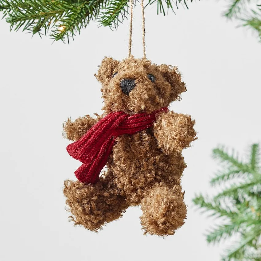 Free Teddy Bear Ornament Workshop