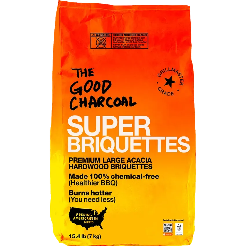 Free The Good Charcoal Hardwood Super Briquettes