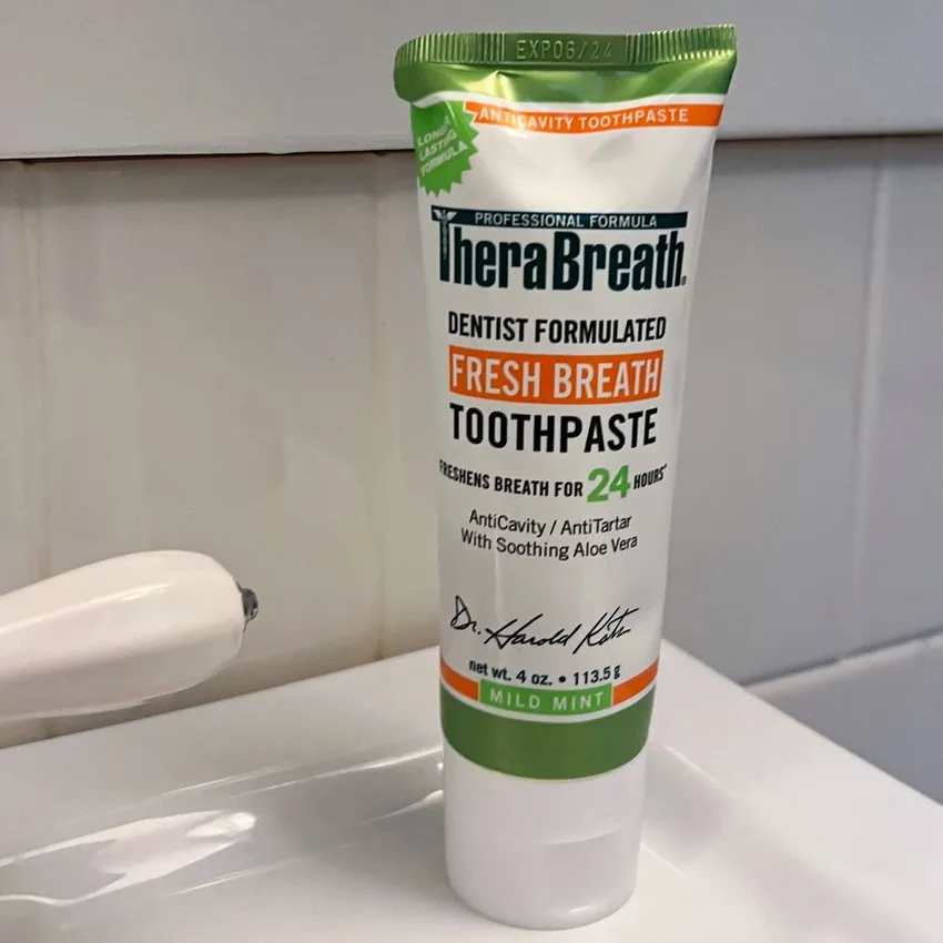 Free Therabreath Toothpaste