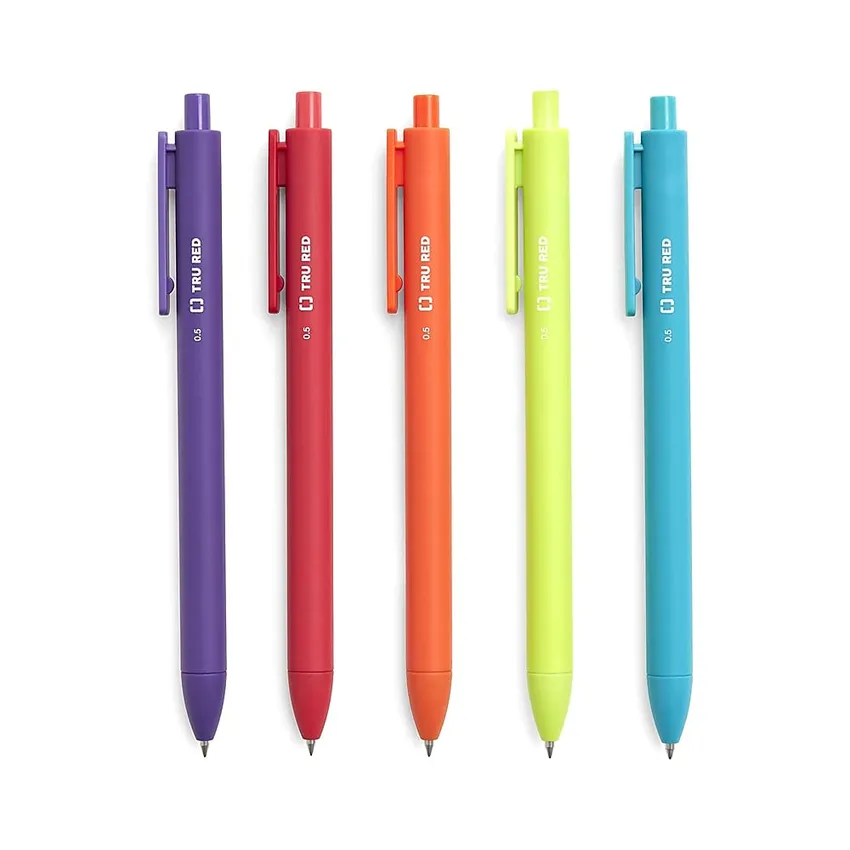 Free TRU RED 12-pack Stick Pens At Staples