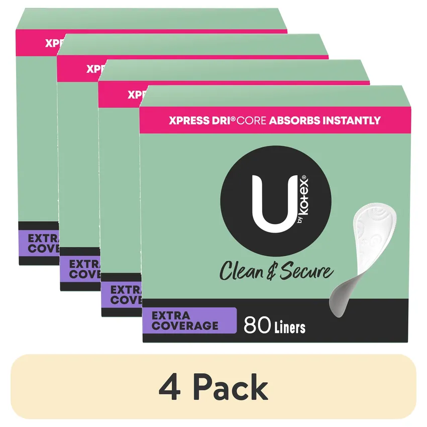 Free U By Kotex Clean & Secure Wrapped Panty Liners