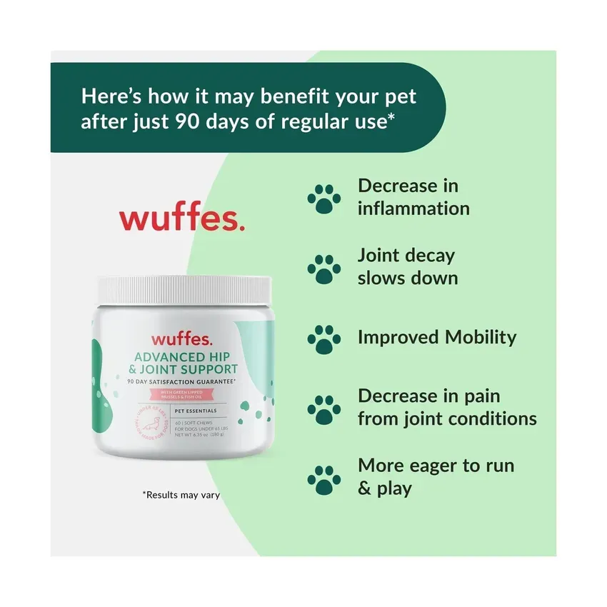 Free Wuffes Chewable Dog Probiotic Supplement