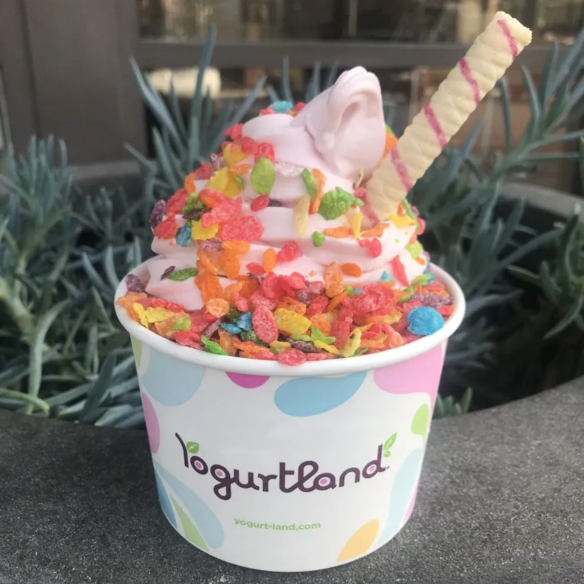 Free Yogurtland Yogurt Or Ice Cream