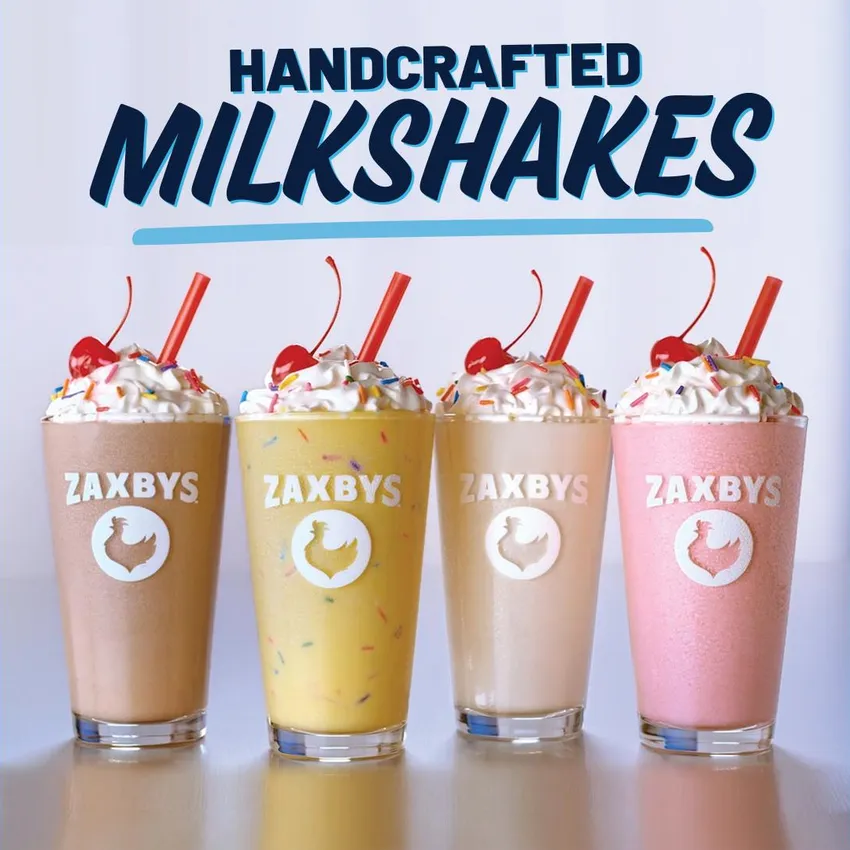 Free Zaxbys Handcrafted Milkshakes
