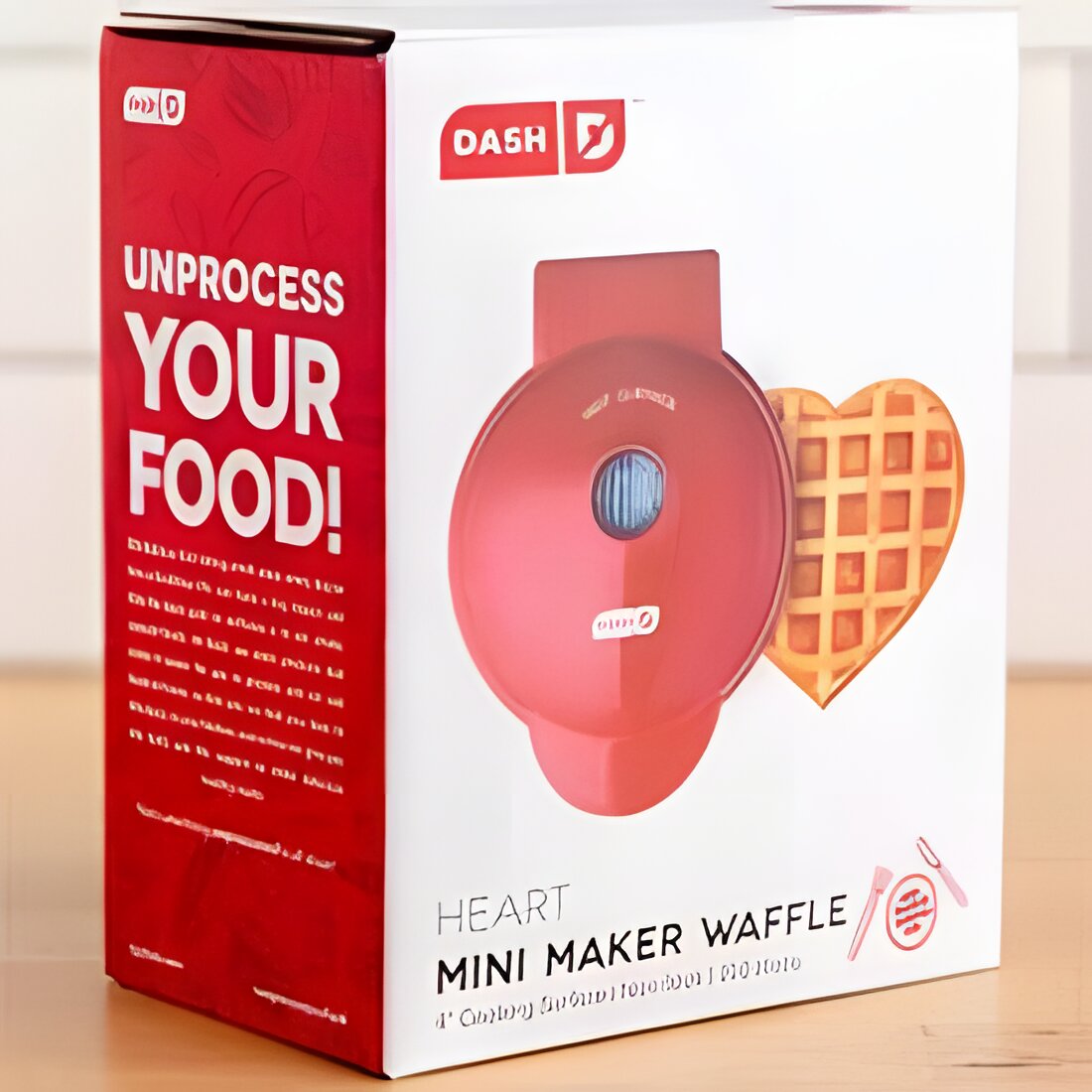 Free Mini Heart Waffle Maker