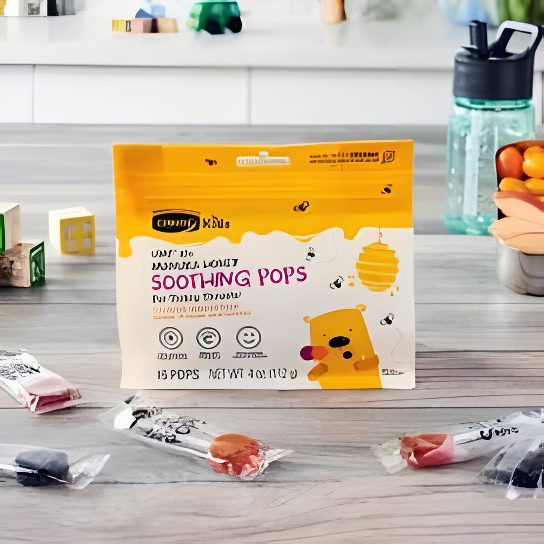 Free Kids' Soothing Honey Pops