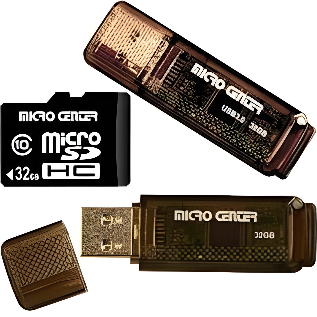 Free Micro Center 32GB Microsd & Flash Drive