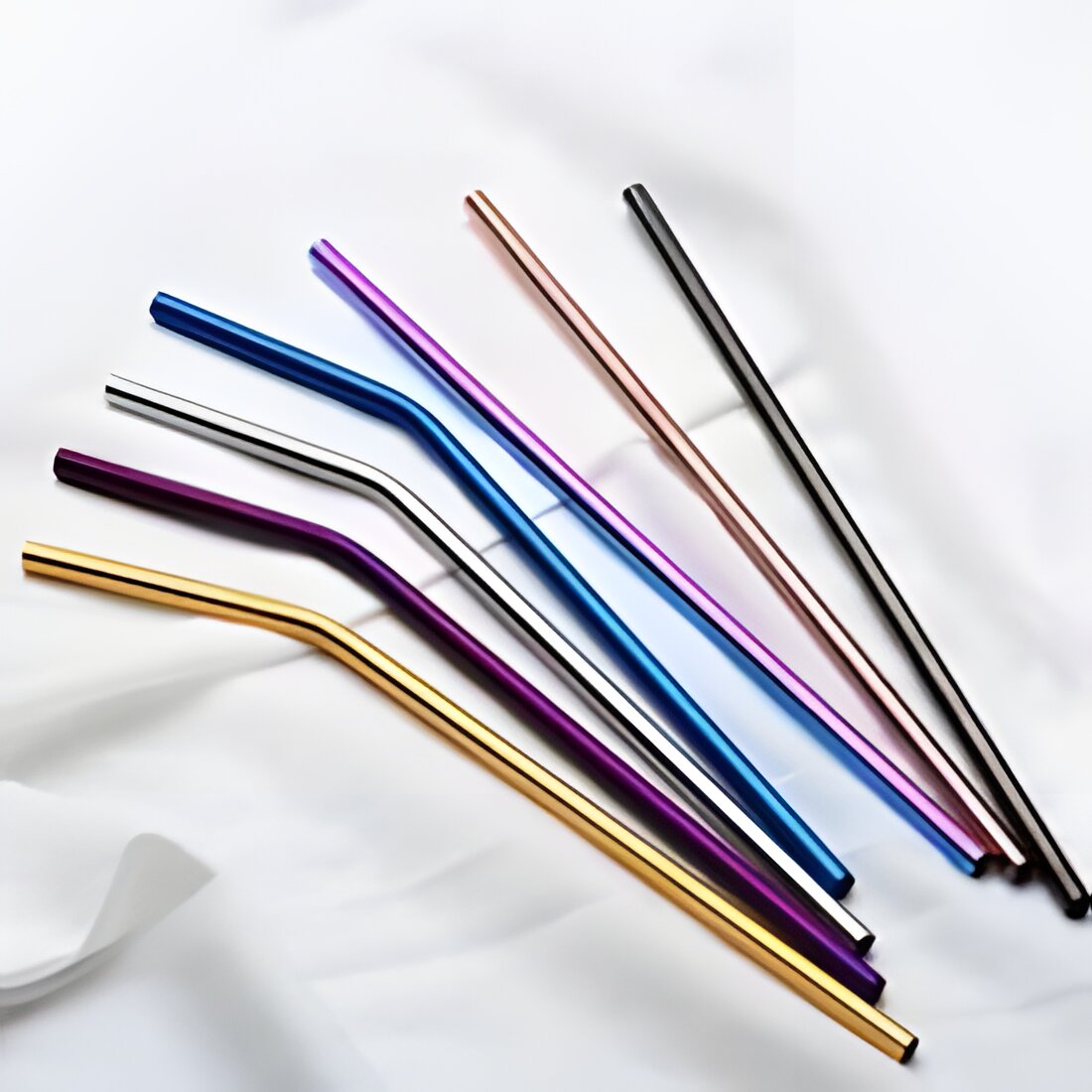 Free Panda Buu Paper And Stainless Steel Metal Straws Samples