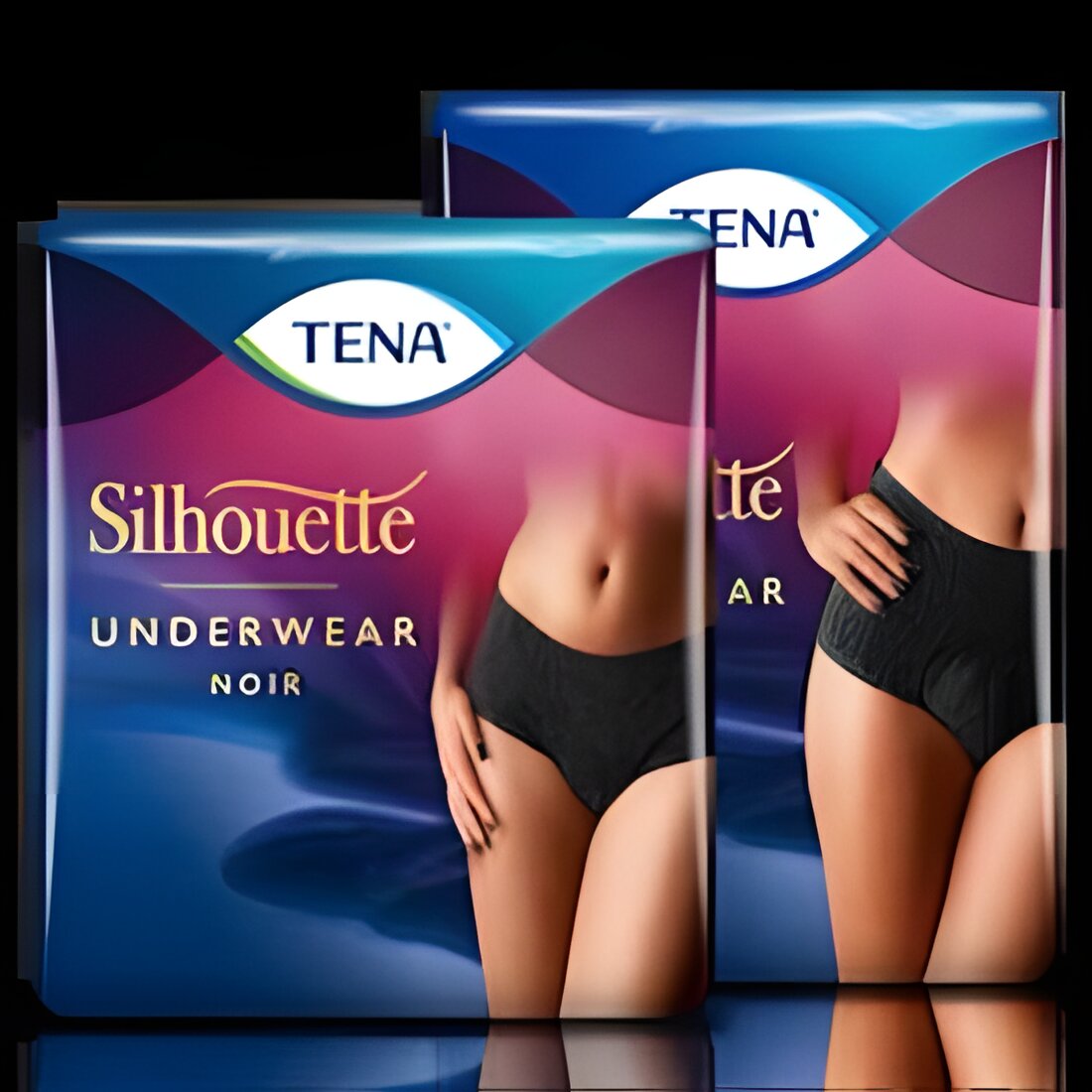 Free TENA Silhouette Noir