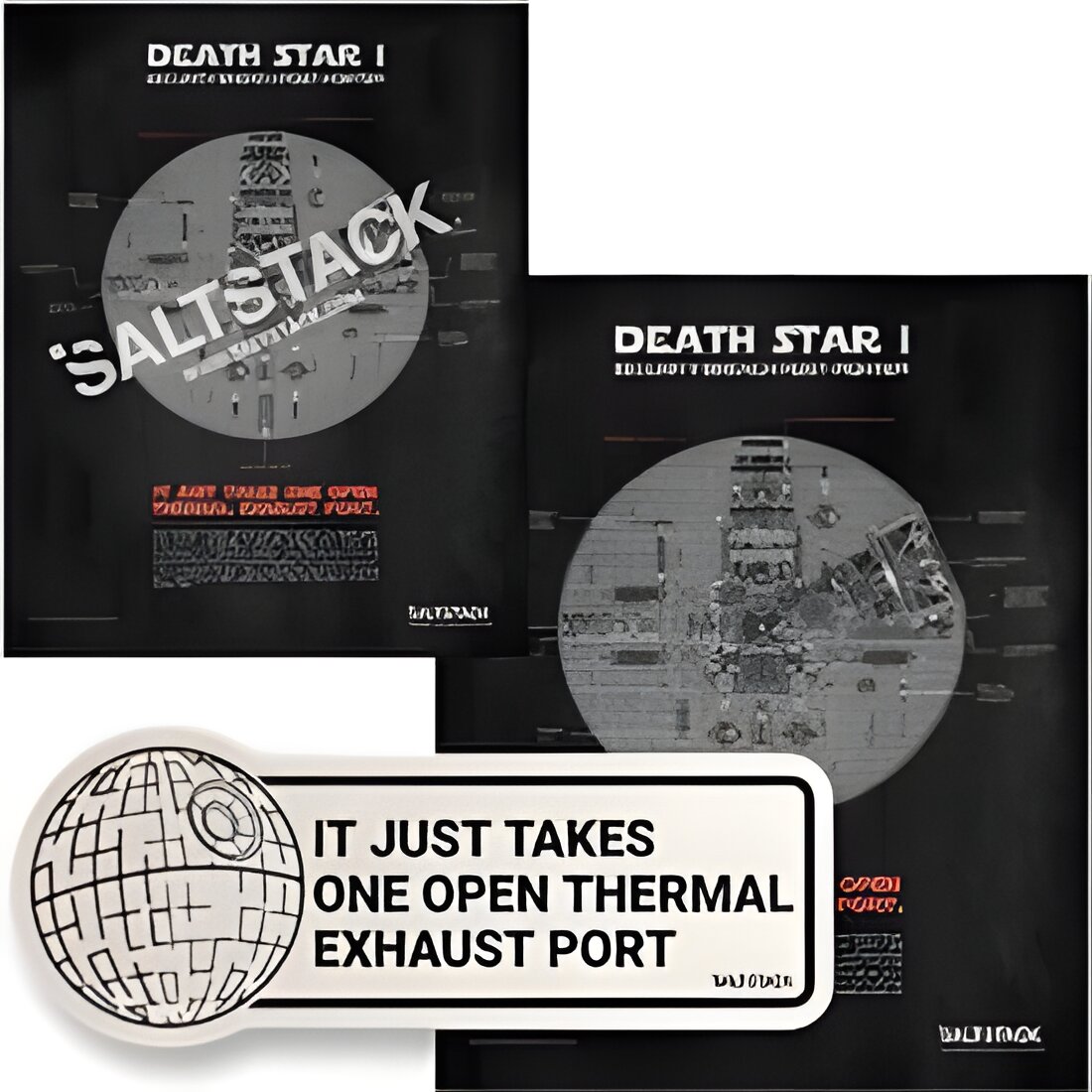 Free Saltstack Death Star Poster