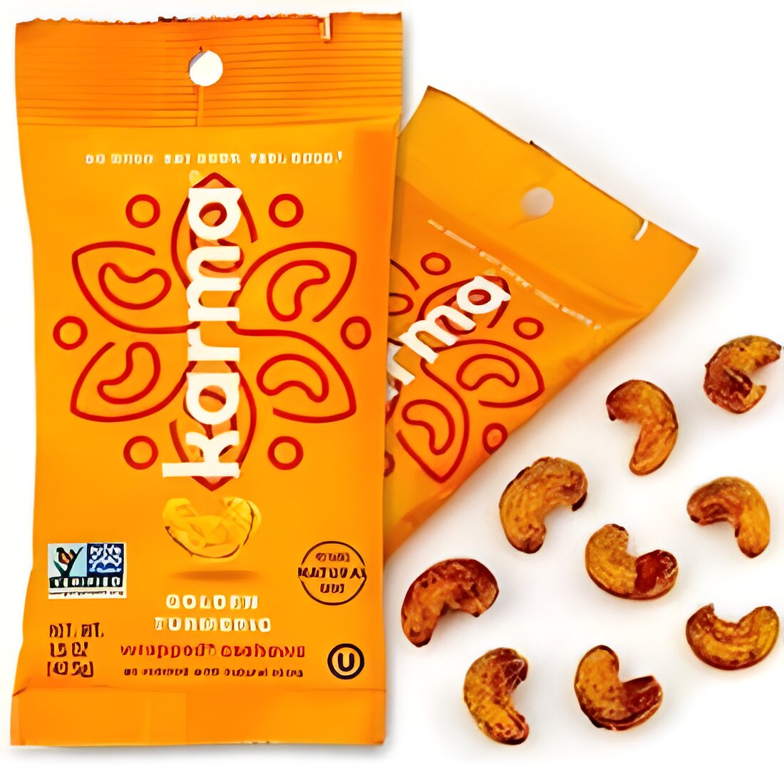 Free Karma Nuts Golden Turmeric Cashews