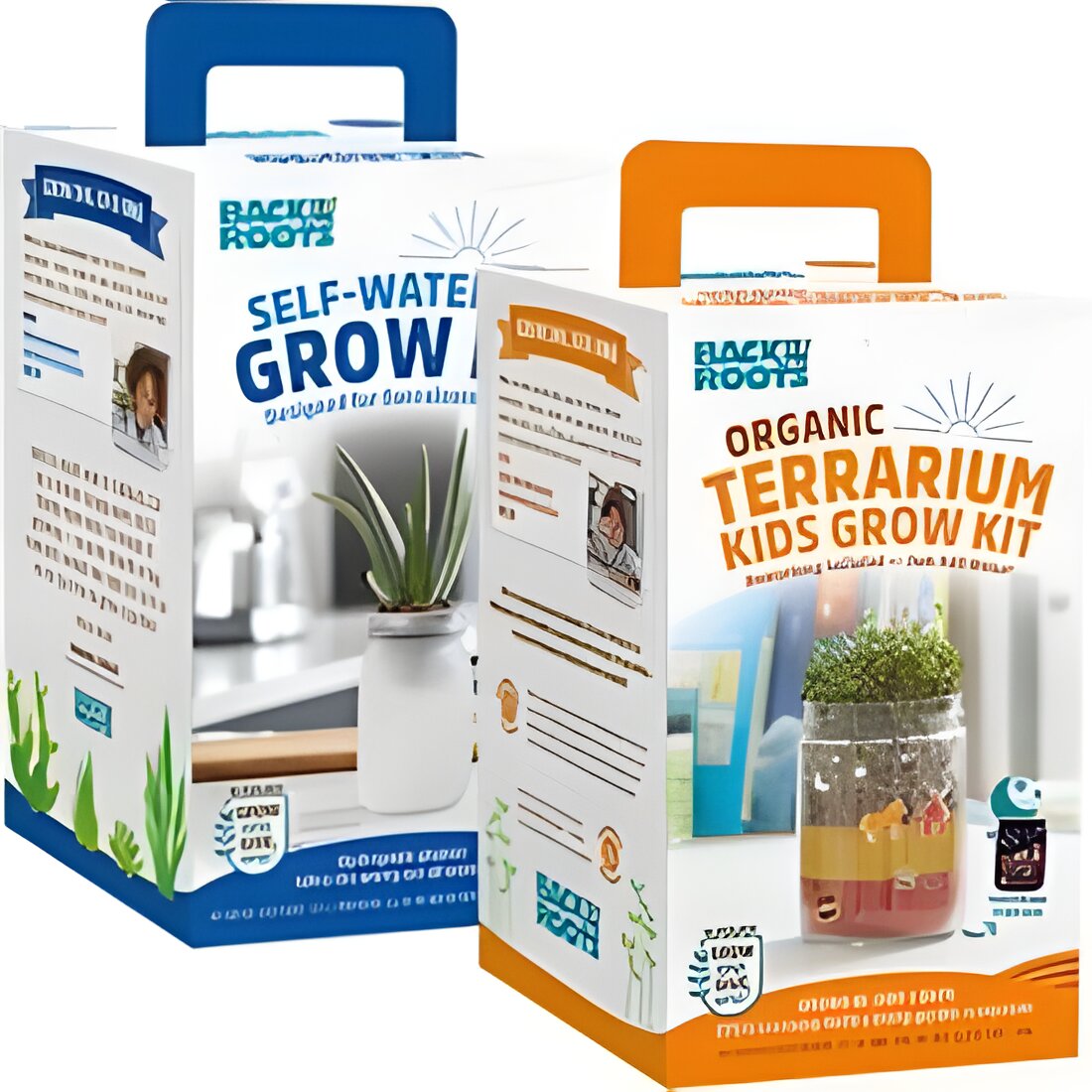 Free Back To The Roots Self-watering Grow And Terrarium Grow Kits