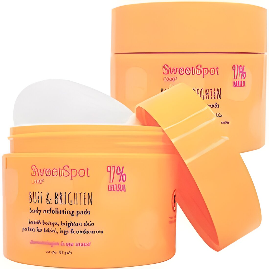 Free Sweetspot Labs Buff & Brighten Body Exfoliating Pads