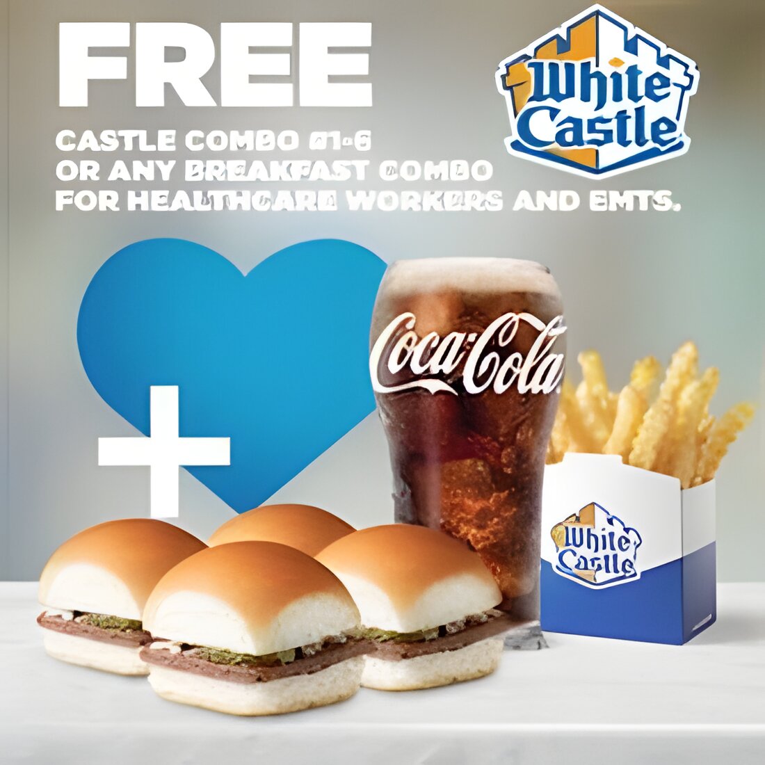 Free Combo Meal At White Castle