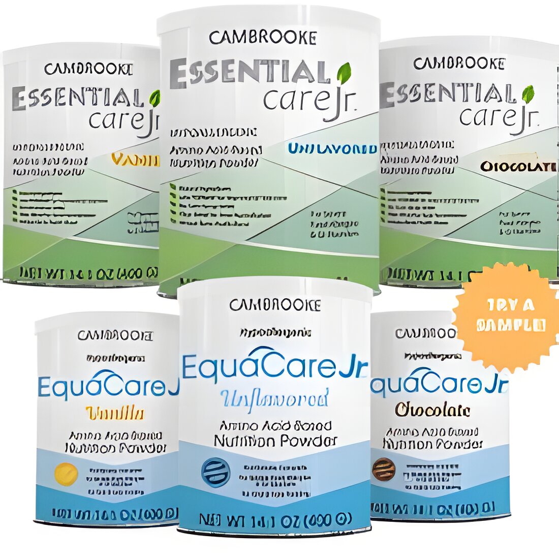 Free Samples Of Essential Care Jr. Or Equacare Jr.