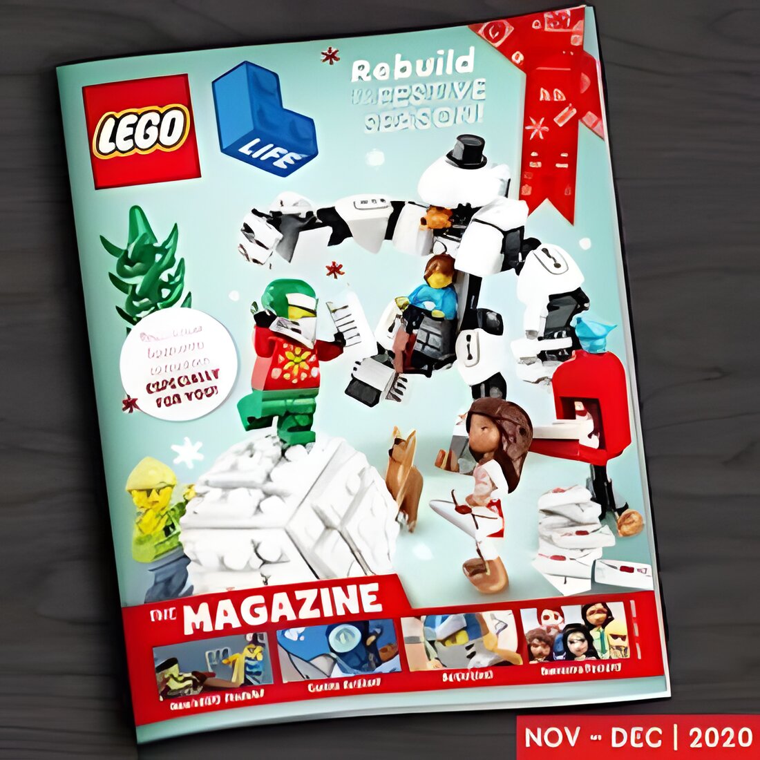 Free Lego Life Magazine (issue 4 2020)